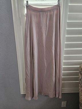 Classic Light Mauve A-Line Women's Skirt